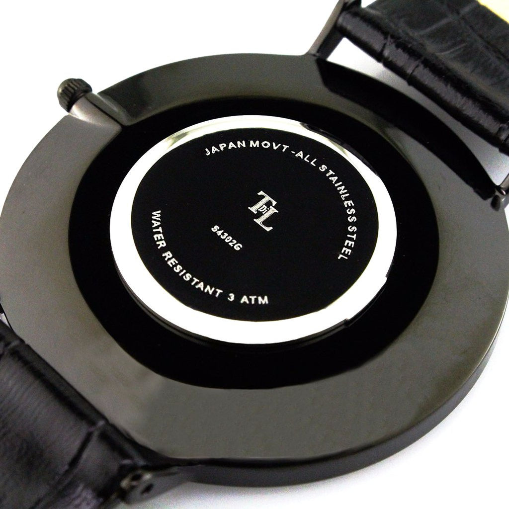 Lugano Classic - (Black/Black) - Tempo Di Lugano Watches