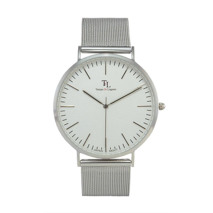 Lugano Classic - (Silver/Silver) - Tempo Di Lugano Watches