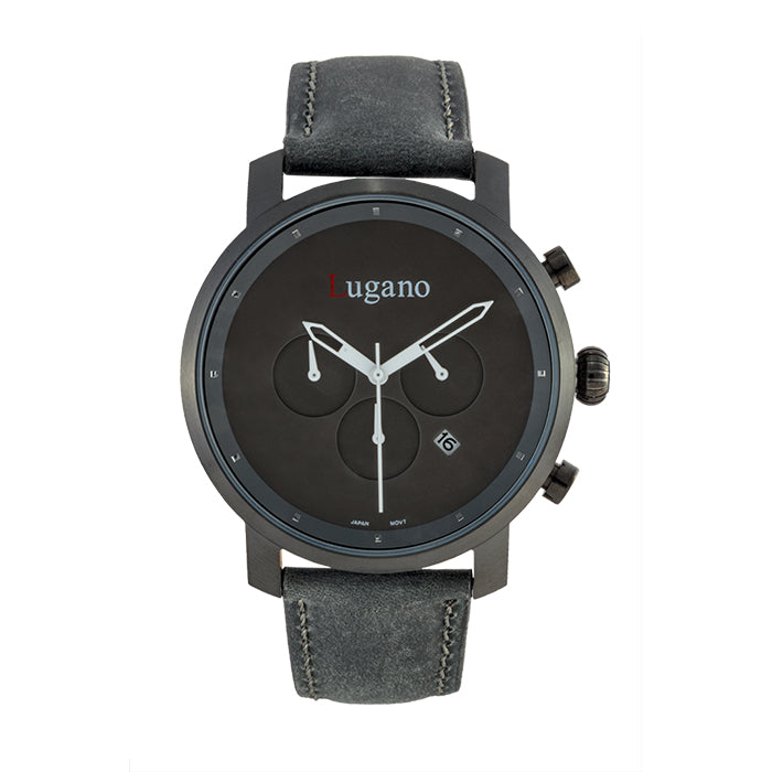 The Moderno - Chrono (Grey/Grey) - Tempo Di Lugano Watches